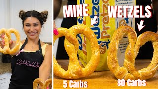 Keto Pretzel Recipe Which One is Better  Homemade or Wetzel’s [upl. by Wojak941]