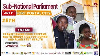 SUB REGIONAL RWENZORI YOUTH PARLIAMENT 2024 MBARARA DISTRICT [upl. by Latini]