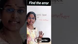 Find the error in given sentence english tranding RGclasses504 [upl. by Scheers]