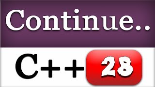 C Continue Statement with Example  CPP Programming Video Tutorial [upl. by Pyszka226]