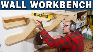 Build a Wall Mount Workbench [upl. by Tymes]