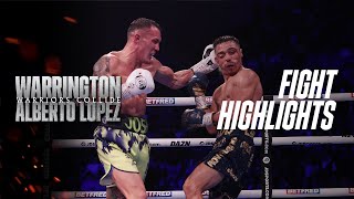 FIGHT HIGHLIGHTS  Josh Warrington vs Luis Alberto Lopez [upl. by Hi]