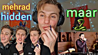 Mehrad Hidden  Maar  REACTION    studio version [upl. by Nnewg]