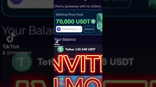 💶10000 lottery campaign is LIVE🍒 crypto earn prize cherry [upl. by Beesley]