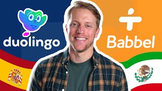 Babbel Spanish vs Duolingo Spanish Which Is Better [upl. by Gnehs]