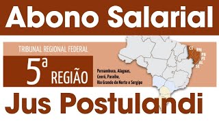 ABONO SALARIAL PISPASEP 2025 NOVO PAGAMENTO Jus Postulandi TRF5 Parcelas vinculadas ao cpf [upl. by Lynea]