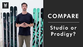 Differences between Studio and Prodigy Series Faction Skis 2324 [upl. by Suedaht]