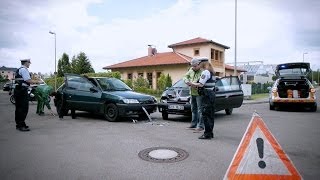 Nochmaaal Polizei Verkehrsunfall [upl. by Ahsok123]