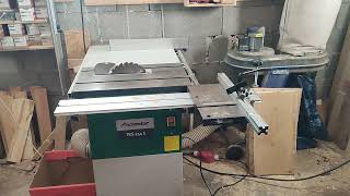 Holzstar TKS 254 E shorts tablesaw [upl. by Litha]