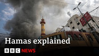 IsraelGaza conflict What is Hamas  BBC News [upl. by Storer950]