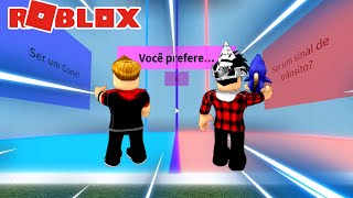 ESCOLHA UM LADO ROBLOX  PICK A SIDE Estevão Miller [upl. by Luebke]