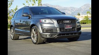 SOLD 2015 AUDI Q7 S LINE WITH 57K MILES FOR SALE AT DUNLAPIMPORTSCOM [upl. by Lytton492]