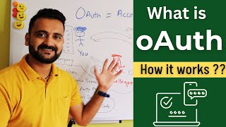 oAuth for Beginners  How oauth authentication🔒 works [upl. by Lilah]