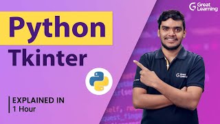 Python Tkinter  Python GUI Programming Using Tkinter Tutorial  Great Learning [upl. by Ramoj]