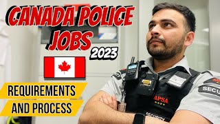 Canada Police Jobs 2023  Salary and Procedure [upl. by Dyann]