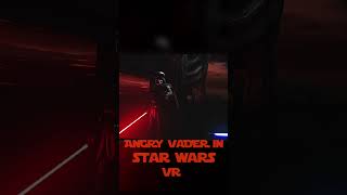 STAR WARS in VR  Vader Immortal Boss Win starwars vr [upl. by Ayotas]