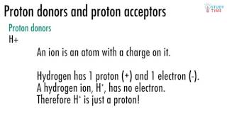 Proton Donors amp Acceptors 610  Chemical Reactivity  NCEA Level 2 Chemistry  StudyTime NZ [upl. by Eissirk]