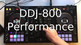 Pioneer DDJ800 performance 1 [upl. by Acinhoj]