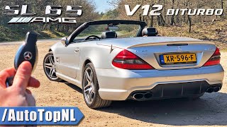 Mercedes Benz SL65 AMG V12 BiTurbo REVIEW by AutoTopNL [upl. by Lennod]