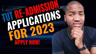 How to reapply at TUT for 2023 online  TUT readmissions for rejected or internal students [upl. by Chucho]