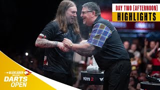 BRILLIANCE IN BELGIUM  Day Two Afternoon Highlights  2023 Belgian Darts Open [upl. by Aihsirt]