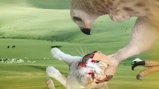 22 Top Worst Cruel Moment An Eagle Hunting Cat [upl. by Lyrem501]