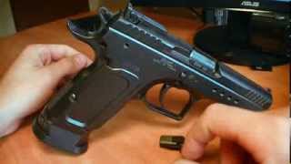 KWC Tanfoglio Limited Custom  broken safety lever [upl. by Nnadroj26]