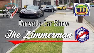 The Vette Set Corvette Car Show Zimmerman Automobile Driving Museum [upl. by Sinned]