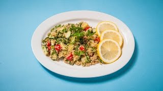 Cooking 101 Quinoa Tabbouleh [upl. by Akemal]