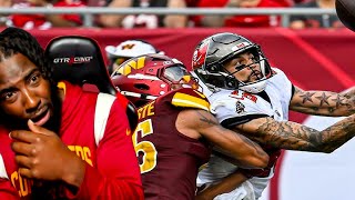 THIS NEEDS TO STOP quotWashington Commanders vs Tampa Bay Buccaneers Game Highlightsquot REACTION [upl. by Tut279]