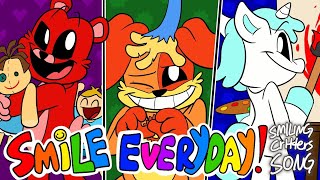 SMILE EVERYDAY song feat Cougar MacDowall Jelzyart ivi SMILING CRITTERS ANIMATED SONG [upl. by Brunelle]