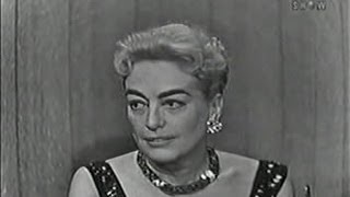 Whats My Line  Edith Young amp Phyllis Cerf Joan Crawford Peter Ustinov panel Dec 8 1957 [upl. by Dannel]