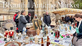 47🇩🇪Germanys best Beautiful antique market in Bamberg  Part 2 [upl. by Branca465]