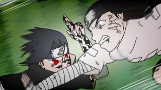 If Sasuke vs Neji  fan animation  part 2 [upl. by Laufer]