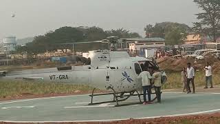 sammakka jatara helicopter [upl. by Dohsar974]