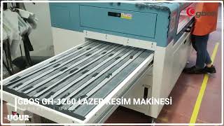 GBOS GH1260 HARAKLETLİ MASALI LAZER KESİM MAKİNESİ [upl. by Lelith385]