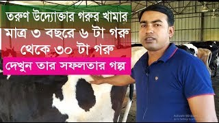 তরুণ উদ্যোক্তাদের গরুর খামার I Cow farm in bangladesh I How To Start Dairy Farm Business [upl. by Karen971]