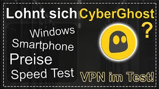 Cyberghost VPN Review VPN einrichten Speed Test und Tutorial des VPN Anbieters [upl. by Assenat]