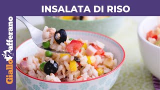 INSALATA DI RISO ricetta classica [upl. by Atiuqan38]