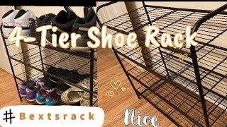 4 Tiers Shoe Rack Installation Steps [upl. by Enitsua]