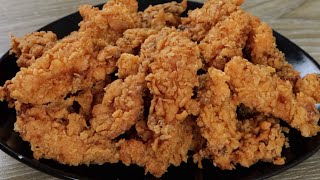 Secret for the Best Crispy Fried Chicken Recipe with Basic Ingredients [upl. by Plerre]