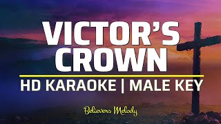 Victors Crown  KARAOKE  Male Key [upl. by Heinrik]