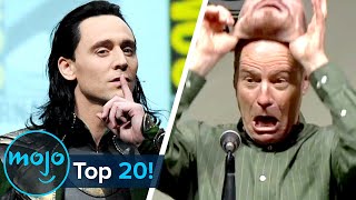 Top 20 ComicCon Surprises of All Time [upl. by Remle227]