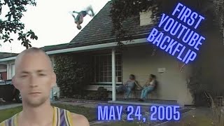 First Back Flip on Youtube House dismount backflip [upl. by Marden867]