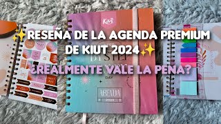 Reseña de la Agenda PREMIUM KIUT 2024 ¿Realmente vale la pena organizacion parati planner [upl. by Etnuahc378]