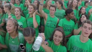 Leesville Road High School Student Section Showdown Video 2016 [upl. by Nicolea894]