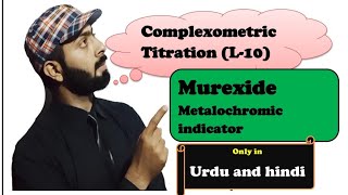 Murexide indicator complexometric titration L10 Murexide MurexideIndicator [upl. by Laws]