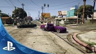 Grand Theft Auto V First Person Experience  PS4 [upl. by Junji]