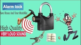 security sensor alarm lock  Security Alarm Lock under 500 Rs  visit With Asghar [upl. by Ardnuaek]