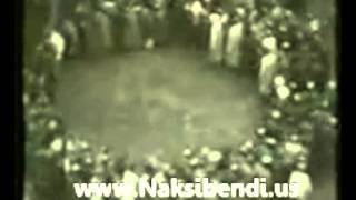 Vintage footage of Chechen Sufi Zikir chanting [upl. by Elbag]